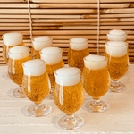 【再販3】ビールで乾杯🥂(チューリップ型グラス)🌹