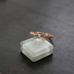 グリーンアパタイト　6爪デコレーションリング　SILVER925　PG