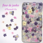 【セール】押し花iPhoneケース6