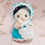 ＊ターコイズずきんちゃん＊シルバニア赤ちゃんサイズ