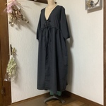 ウール　薄手　グレー羽織💕