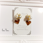 再々…販 ハートのべっ甲pierce