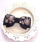 ＊インド刺繍＊華やかリボンバレッタ