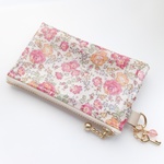 【再販】LIBERTY　Felicite　フェリシテ　5P　つや有りビニコのちょっと大きめmini×4ポーチ　11×6.5cm