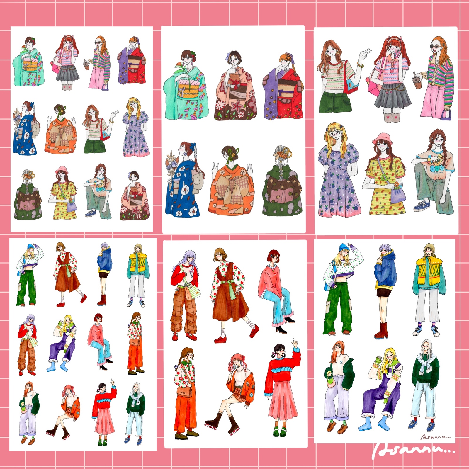zineen え？さかさま！ フルコンプ 聖天少女ショコラ さん家祭り シール zineen え？さかさま！ フルコンプ 聖天少女ショコラ さん家祭り