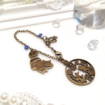 不思議の国のアリス バッグチャーム アリス時計