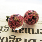お花のピアス＜親指姫＞
