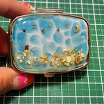 鏡付き小物ケース✰海✰