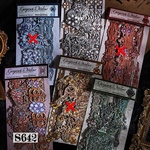 ★決算SALE★送料無料【S642コラージュ素材】海外シール　ジャンクジャーナル　クラフト　手帳　バレット