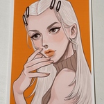 🍊ポストカード&ステッカーSET 絵柄1