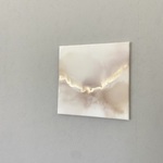 25cm×25cm アルコールインクアート キャンバス