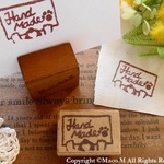 オリジナル　stamp　ボーダー・コリー　Hand Made　2.4㎝×3.4㎝　