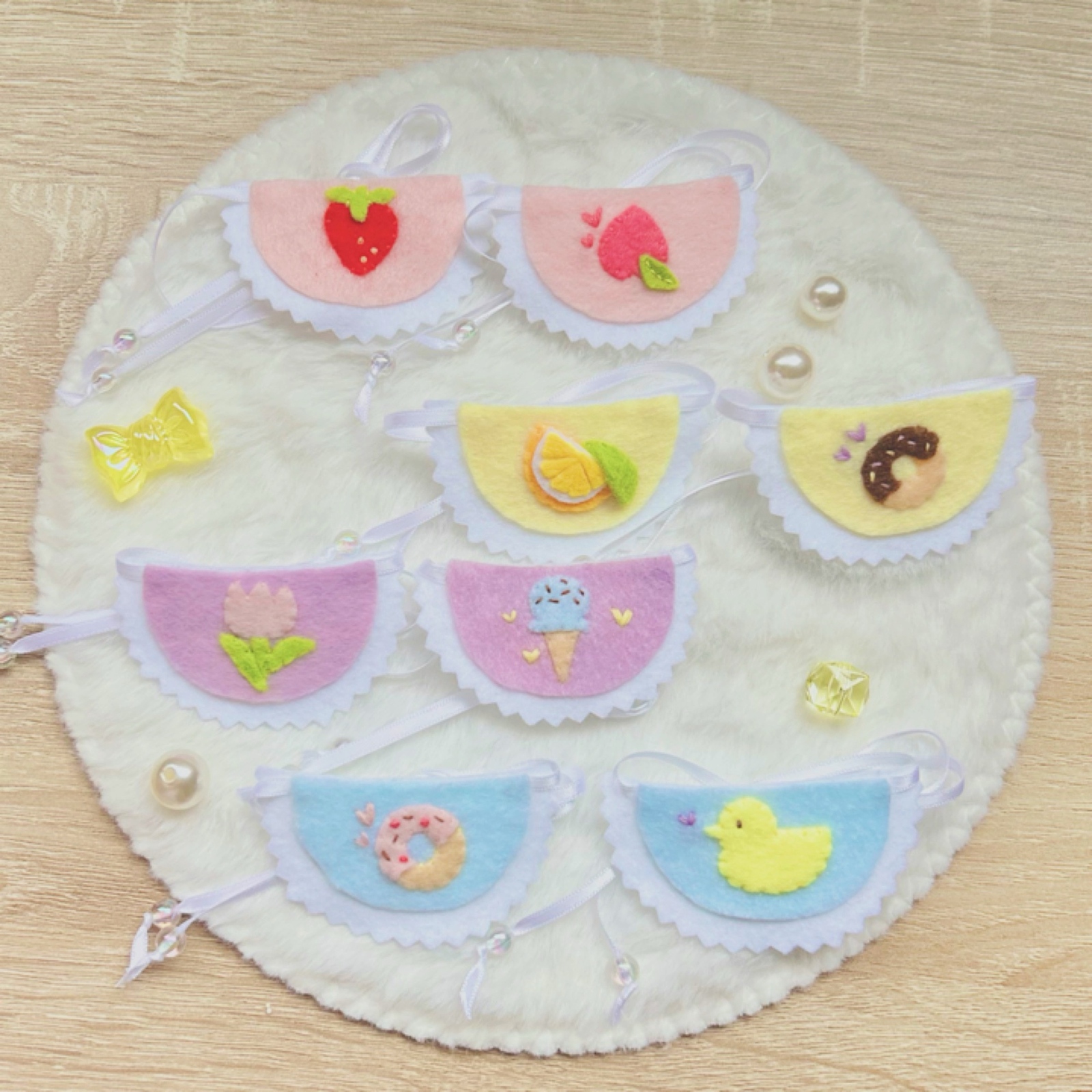 【オーダー受付中】 ぬい服 スタイ おしゃぶり モンぬい アイナナ ちびぐるみ オーダー受付中】 ぬい服 スタイ おしゃぶり モンぬい アイナナ