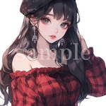 オリジナル人物ステッカー♡No.1121