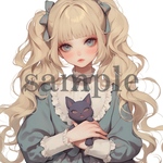 オリジナル人物ステッカー♡No.1487