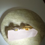 ネーミングに迷います🥺　秋のサファイア(⁠ ⁠ꈍ⁠ᴗ⁠ꈍ⁠)リング　1個のお値段です😚