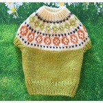 若草色のロピーセーター（胴まわり36cm）
