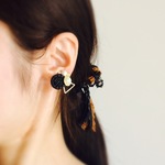 【SALE】button-bijou イヤリング（片耳／左耳用）