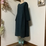 サイドギャザー　ワンピース💕
