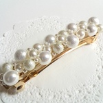 shiny white＊パールバレッタ