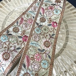 [50cmカット] 🩷セール・2047、D、インド刺繍リボン