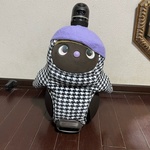 ラボちゃん用ベレー帽　ラベンダー