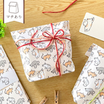 ねこのギフトバッグ〈5枚入〉マチあり紙袋 ペーパーバッグ ラッピング袋 猫 動物 可愛い クリスマスギフト バレンタイン