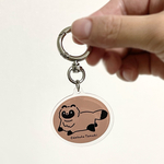 おでかけたぬき アクリルキーホルダー
