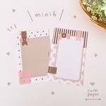 ミニ６ / ピンクリボン  システム手帳リフィル M6D026