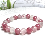 桜色　ロードナイトシリカのブレスレット❣️❣️