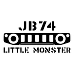 ジムニー JB64 JB74 カッティングステッカー デカール LittleMonster 【JB74】