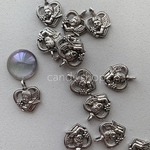 6pcs happy angel heart  charm