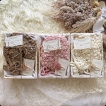 出産祝い.お誕生日プレゼントセット☾ᐝおしゃれ/可愛い/ニット帽子/かぎ編み帽子/ヘアピン