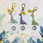 【名入れ】首長きょうりゅうのお名前キーホルダー