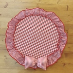 リボンのカフェマット