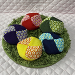 お手玉(ちりめん)ぷにぷにお花