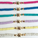 ♡６Colors♡六芒星チャームブレスレット
