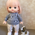トレーナー&パンツ　メルちゃん　あおくん