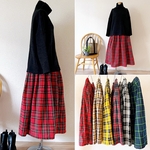 𝓃ℯ𝓌𓂃𓂃 ご予約𓍯大人のタータンチェックふんわりスカート/お好きな色でお作りいたします