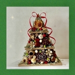 早割 🌰🎄木の実たっぷりのボタニカルツリー(20cm)〜1