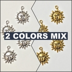 金属チャーム・太陽mix