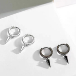 ファッションシンプルシルバー　ピアス　