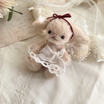 ピンク　垂れ耳　うさぎ　ぬいぐるみ