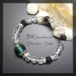 BTK★★★Verde & 宇宙石ブレスレット Bタイプ