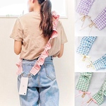 選べるお色♡ふりるスマホストラップ♡サイズ調整可