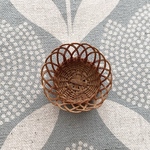 ミニチュア花型カゴ:大