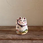 置物「招き猫 いい日」