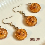 *秋 ミニチュアさつまいもタルトのピアス*選べる金具