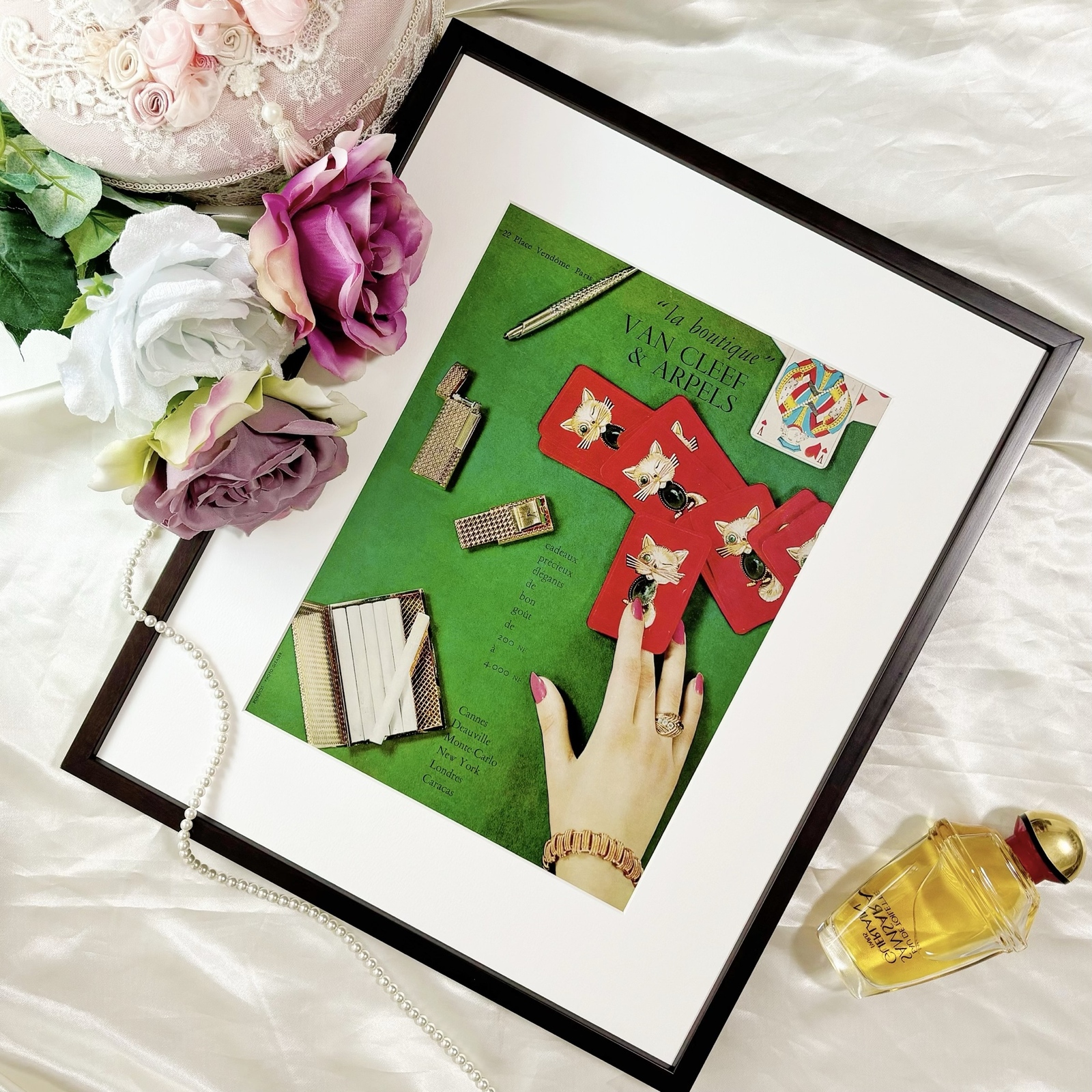 1962 広告＞Van Cleef & Arpels ヴァンクリーフアーペル ポスター