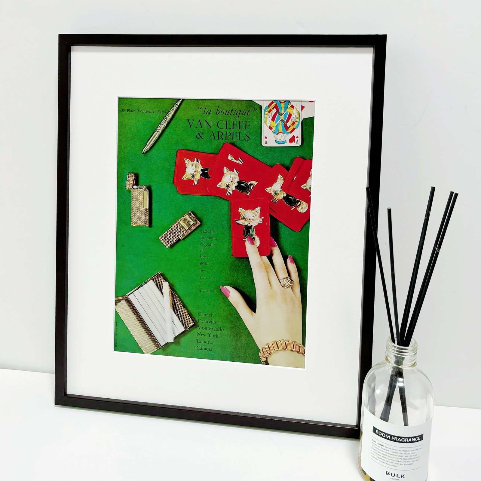 1962 広告＞Van Cleef & Arpels ヴァンクリーフアーペル ポスター